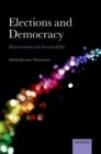 Elections and Democracy : Representation and Accountability - Book