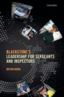 Leadership for Sergeants and Inspectors - Book