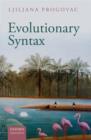 Evolutionary Syntax - Book