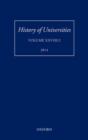 History of Universities : Volume XXVIII/2 - Book