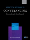 A Practical Approach to Conveyancing - Book