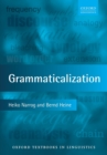 Grammaticalization - Book