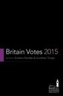 Britain Votes 2015 - Book