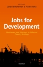 Jobs For Development : Challenges and Solutions in Different Country Settings - Book