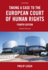Taking a Case to the European Court of Human Rights - Book