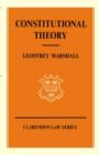 Constitutional Theory - Book