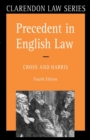 Precedent in English Law - Book