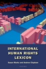 International Human Rights Lexicon - Book