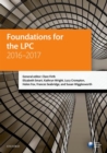 Foundations for the LPC 2016-2017 - Book