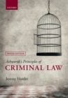 Ashworth's Principles of Criminal Law - Book