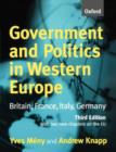 Government and Politics in Western Europe : Britain, France, Italy, Germany - Book