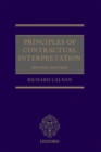 Principles of Contractual Interpretation - Book
