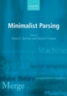 Minimalist Parsing - Book