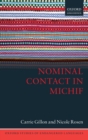 Nominal Contact in Michif - Book