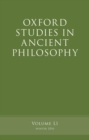 Oxford Studies in Ancient Philosophy, Volume 51 - Book