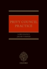 Privy Council Practice - Book