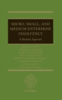 Micro, Small, and Medium Enterprise Insolvency : A Modular Approach - Book