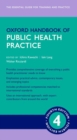 Oxford Handbook of Public Health Practice - Book
