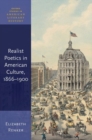 Realist Poetics in American Culture, 1866-1900 - Book