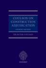Coulson on Construction Adjudication - Book