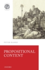 Propositional Content - Book