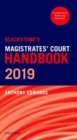 Blackstone's Magistrates' Court Handbook 2019 - Book