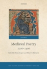 The Oxford History of Poetry in English : Volume 2. Medieval Poetry: 1100-1400 - Book