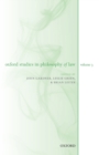 Oxford Studies in Philosophy of Law Volume 3 - Book