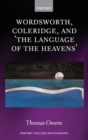 Wordsworth, Coleridge, and 'the language of the heavens' - Book