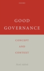 Good Governance : Concept and Context - Book