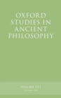 Oxford Studies in Ancient Philosophy, Volume 56 - Book