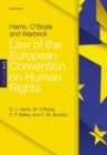 Harris, O'Boyle, and Warbrick: Law of the European Convention on Human Rights - Book