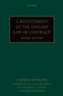 A Restatement of the English Law of Contract - Book