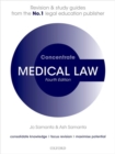 Medical Law Concentrate : Law Revision and Study Guide - Book
