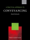 A Practical Approach to Conveyancing - Book