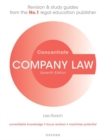 Company Law Concentrate : Law Revision and Study Guide - Book