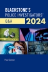 Blackstone's Police Investigators' Q&A 2024 - Book