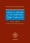 Model Articles of Association for Companies - Book