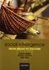 Social Intelligence : From brain to culture - Book