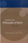 Lectures on the Philosophy of Spirit 1827-8 - Book