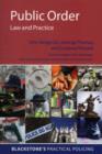 Public Order: Law and Practice - Book