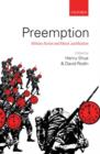 Preemption : Military Action and Moral Justification - Book