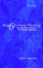 Hegel and Christian Theology : A Reading of the Lectures on the Philosophy of Religion - Book