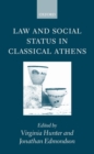 Law and Social Status in Classical Athens - Book