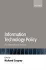 Information Technology Policy : An International History - Book
