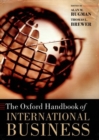 The Oxford Handbook of International Business - Book
