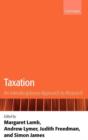 Taxation : An Interdisciplinary Approach to Research - Book