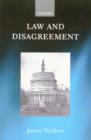 Law and Disagreement - Book