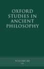 Oxford Studies in Ancient Philosophy : Volume XX Summer 2001 - Book