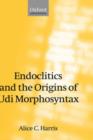 Endoclitics and the Origins of Udi Morphosyntax - Book